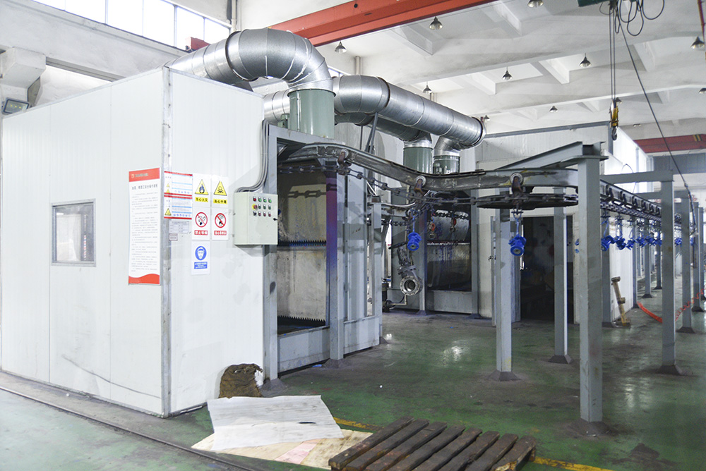 閥門噴漆流水線設(shè)備